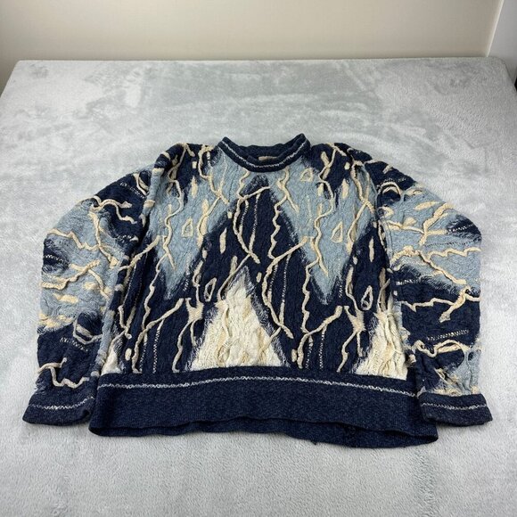 Vintage Coogi Australia Knit Classic Sweater Men's Medium - Picture 10 of 13